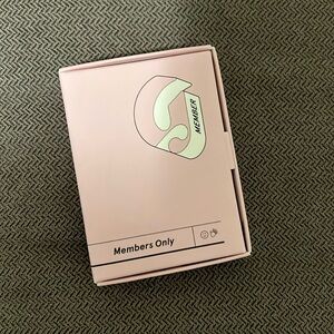 New Glossier Membership Keychain